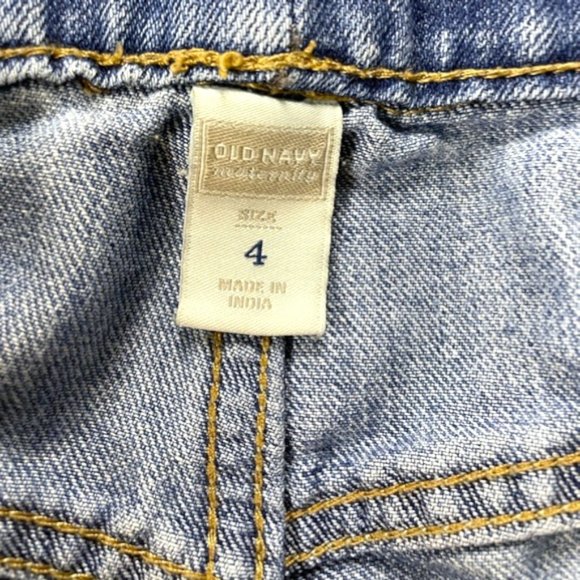 Old Navy MATERNITY Denim Shorts, 4 - Picture 3 of 3